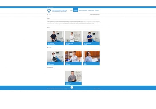 Progetto realizzato per Centro Dentistico Ortelli da Ermes Digital, Sudio grafico, web e seo Milano
