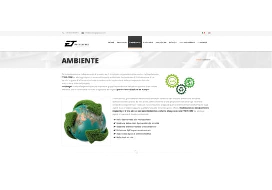 Progetto realizzato per Eurotarget Srl da Ermes Digital, Sudio grafico, web e seo Milano