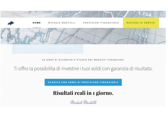 Progetto realizzato per Finance Live da Ermes Digital, Sudio grafico, web e seo Milano