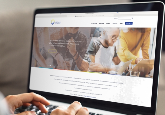 Progetto realizzato per Investimenti Solidali da Ermes Digital, Sudio grafico, web e seo Milano