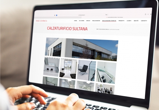 Progetto realizzato per Fenice Contract da Ermes Digital, Sudio grafico, web e seo Milano