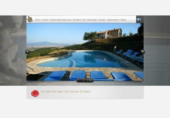 Progetto realizzato per LE COLLINE DEI SOGNI da Ermes Digital, Sudio grafico, web e seo Milano