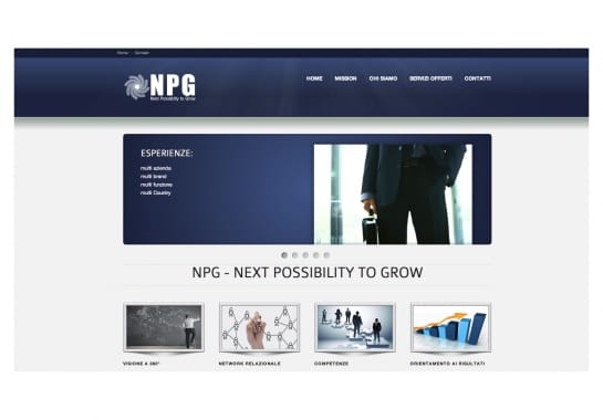 Progetto realizzato per NPG  da Ermes Digital, Sudio grafico, web e seo Milano