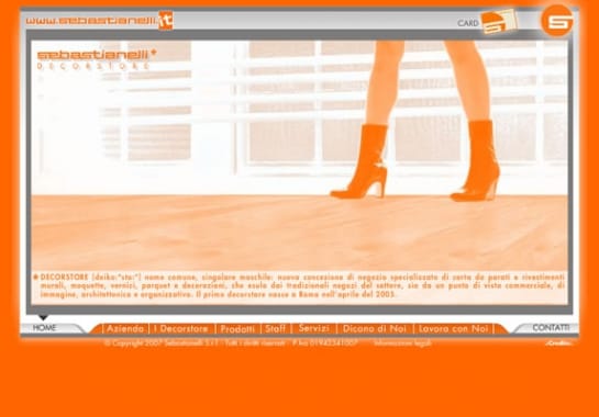 Progetto realizzato per SEBASTIANELLI da Ermes Digital, Sudio grafico, web e seo Milano
