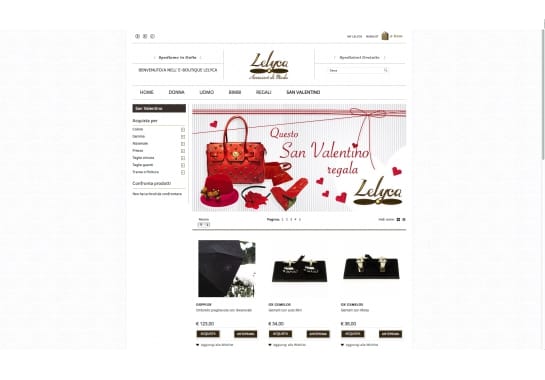 Progetto realizzato per LELYCA da Ermes Digital, Sudio grafico, web e seo Milano