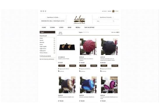 Progetto realizzato per LELYCA da Ermes Digital, Sudio grafico, web e seo Milano