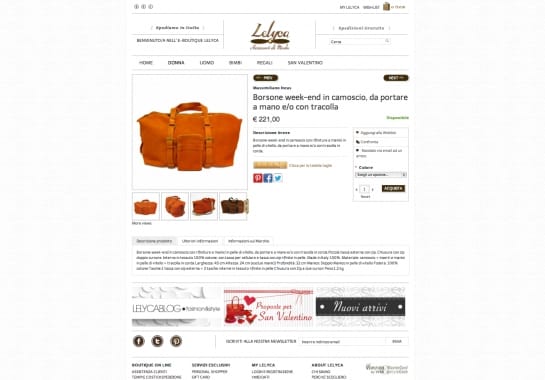 Progetto realizzato per LELYCA da Ermes Digital, Sudio grafico, web e seo Milano