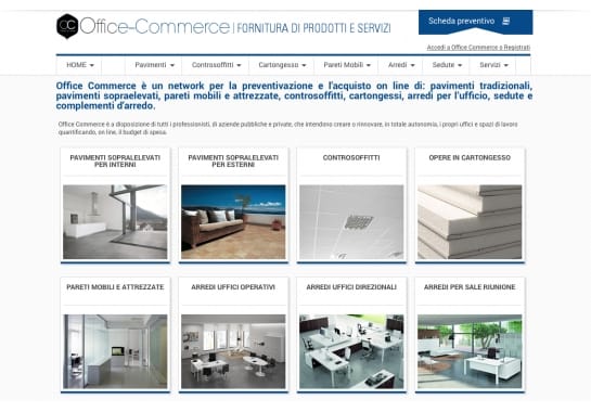 Progetto realizzato per Fenice Arredi Ufficio da Ermes Digital, Sudio grafico, web e seo Milano