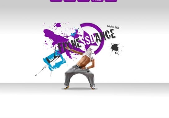 Progetto realizzato per FITNESS DANCE da Ermes Digital, Sudio grafico, web e seo Milano