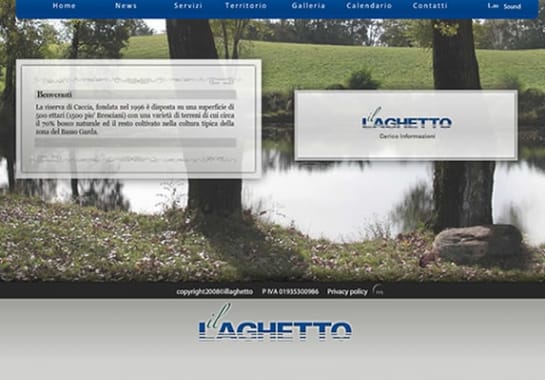 Progetto realizzato per IL LAGHETTO da Ermes Digital, Sudio grafico, web e seo Milano