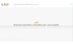 Progetto realizzato per:  LEF Project Management S.r.l da Ermes Digital Communication