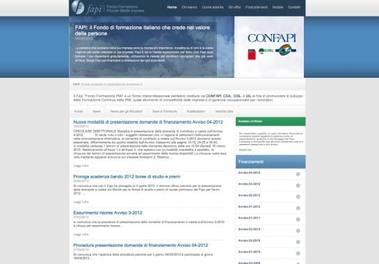 Progetto realizzato per FAPI (Fondo Formazione PMI) da Ermes Digital, Sudio grafico, web e seo Milano