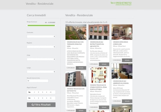 Progetto realizzato per Area 58 Consulting S.r.l. da Ermes Digital, Sudio grafico, web e seo Milano