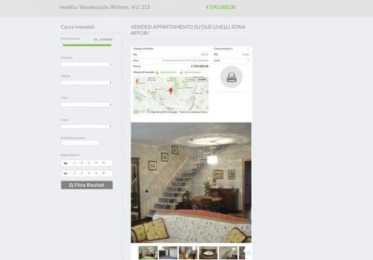 Progetto realizzato per Area 58 Consulting S.r.l. da Ermes Digital, Sudio grafico, web e seo Milano