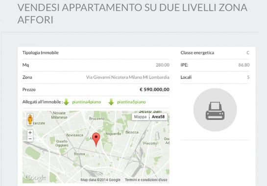 Progetto realizzato per Area 58 Consulting S.r.l. da Ermes Digital, Sudio grafico, web e seo Milano
