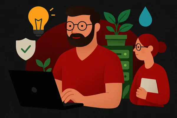 Hosting gestito e data center green: velocità, sicurezza e sostenibilità per il tuo sito