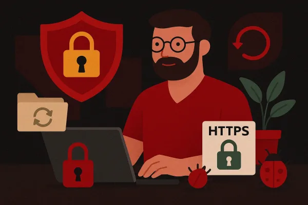 Sicurezza del sito web: HTTPS, backup, aggiornamenti e gli attacchi più comuni