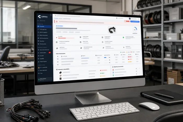Cablatec cruscotto direzionale integrato con iERP